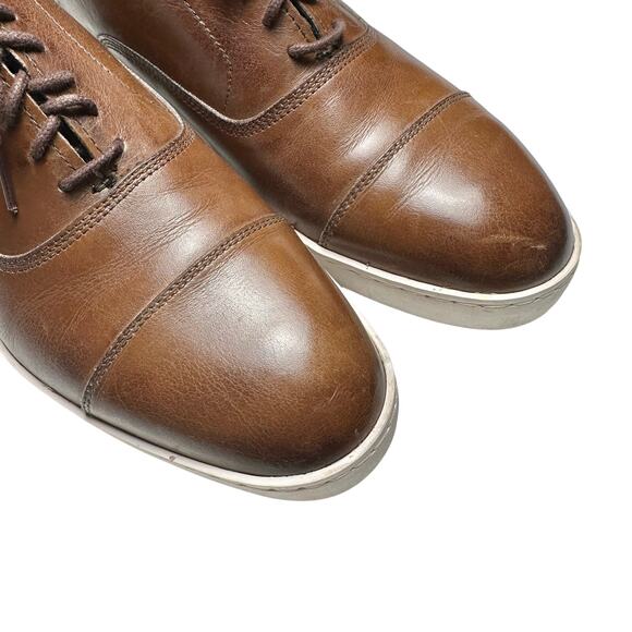 Allen Edmonds | Men | Park Avenue Walnut Brown Dress Oxford Sneakers | Sz 8.5 D main image 11